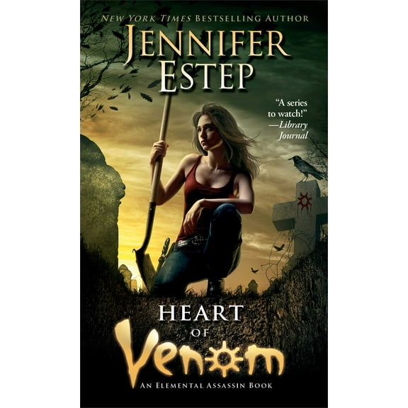 Elemental Assassin: Heart of Venom (Series #9) (Paperback)