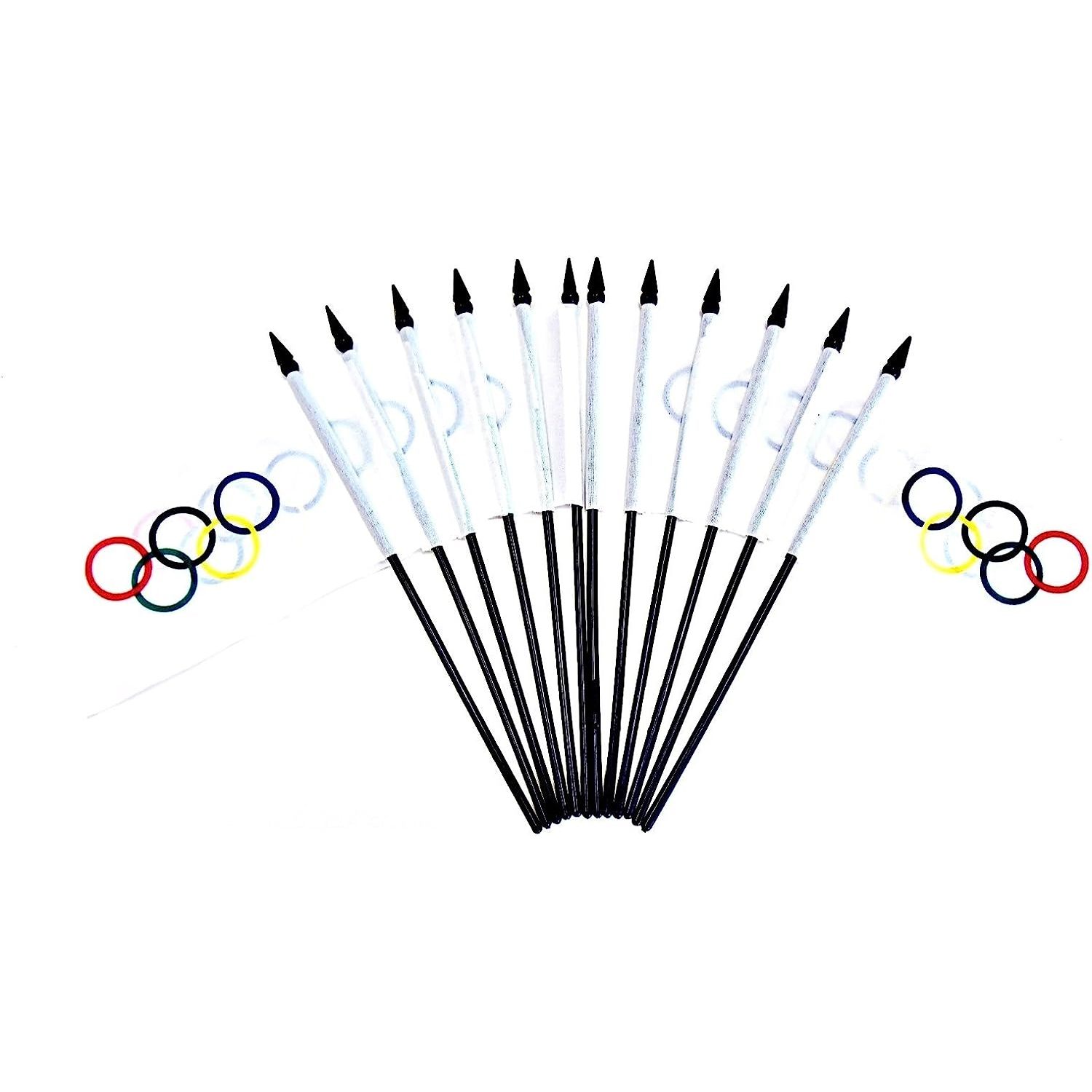 Licensed Olympic Flags!! Pack of 12 4"x6" Olympic Miniature Desk