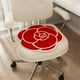 thumbnail image 4 of Cojín rojo para silla de San Valentín | 40 x 40 cm, antideslizante, para taburete de oficina | Suave tejido de cachemira sintética | Cojín cálido y cómodo para el hogar, la oficina, el sofá y para, 4 of 6