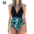 thumbnail image 5 of Advancent Traje de baño sin mangas para mujer, traje de baño de poliéster con escote en V profundo para fiesta, ropa de playa para mujer, Type2 NO2, 5 of 5