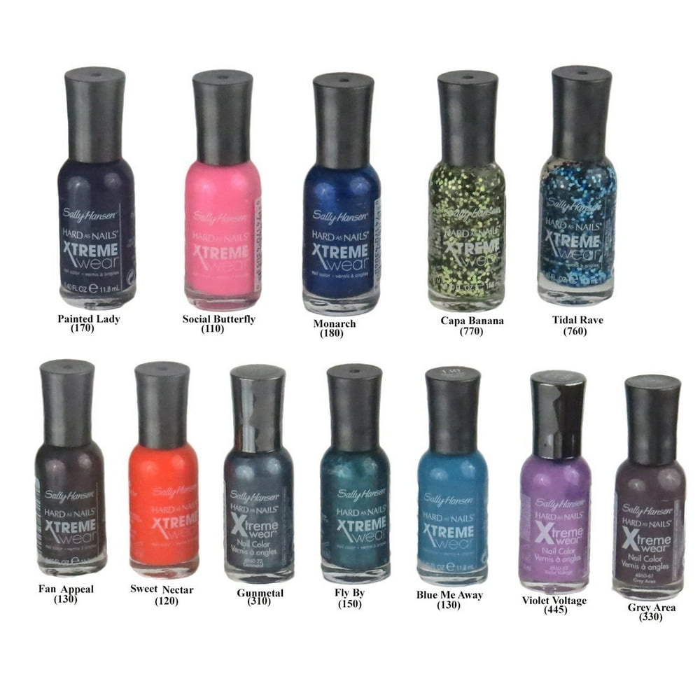 Sally Hansen Hard As Nails Xtreme Wear Nail Color 120 Sweet Nectar