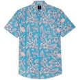 thumbnail image 6 of Visive Mens Hawaiian Shirt For Men Short Sleeve Button Up Tropical Summer Shirts, 6 of 7