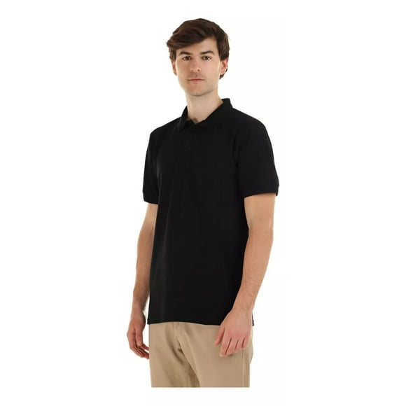 Playera Tipo Polo Hombre Euro Cotton Premium