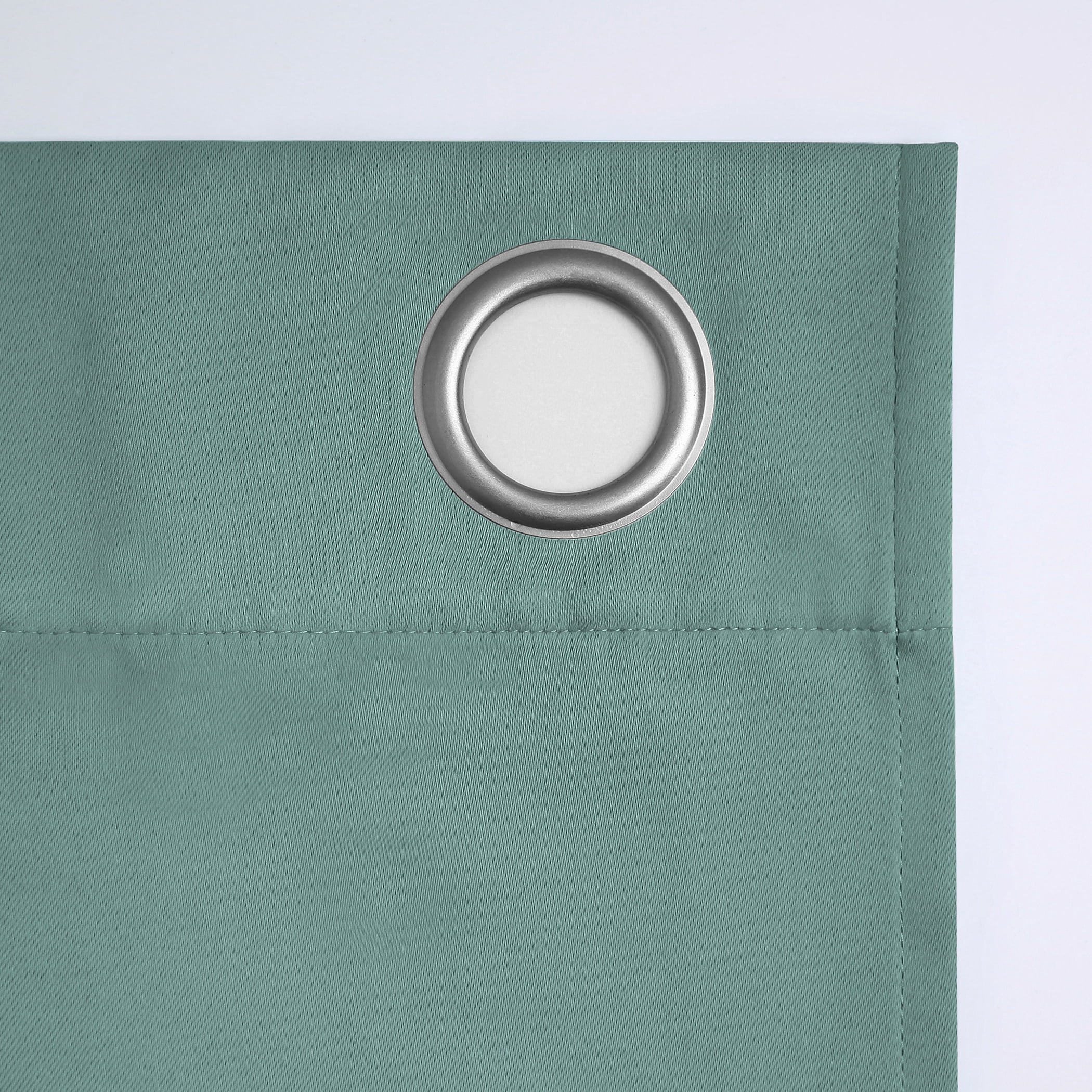 Mainstays Grommet Top Blackout Curtain Panel, 1 Panel, Aqua, 40 in W x 84 in L