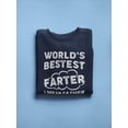 thumbnail image 3 of The World's Bestest Farter Sweatshirt Men -GoatDeals Designs, Male Medium, 3 of 4