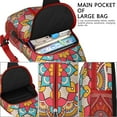 thumbnail image 2 of Traditional Mandala Sling Bag with Tribal Boho Pattern, Lightweight Durable Crossbody Backpack, Adjustable Strap, Multiple Compartments for Outdoor Activities and Gym, 2 of 6