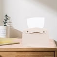 thumbnail image 1 of SKISUNO Facial Paper Holder Paper Towel Holder Beige Napkin Storage 1Set, 1 of 6