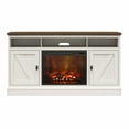 Ameriwood Home Ashton Lane Electric Fireplace TV Stand for TVs up to 65