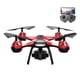 thumbnail image 1 of Bearachild Drone con cámara y lente ajustable que captura todos los ángulos en HD Drones con cámaras Drones con cámara Drone FPV Electrónica rojo 2k píxeles, 1 of 6