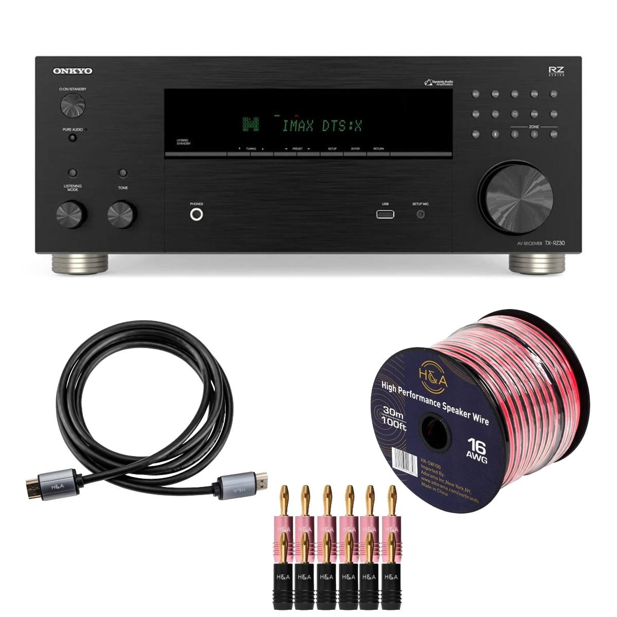 Onkyo TX-RZ830 9.2-Channel Network AV Receiver - Walmart.com