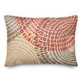 thumbnail image 2 of Creative Products Red and Tan Dash Circles 14x20 Indoor / Outdoor Pillow, 2 of 3