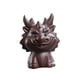 thumbnail image 3 of Estatua de dragón pequeña, figura de dragón en miniatura, escultura de té para mascotas, obra de arte bonita para decoración del hogar y sala de estar naranja Macarena Estatuilla de dragón, 3 of 8