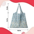 thumbnail image 2 of GASTROPOD 6Pcs Reusable Grocery Bags,Market Shopping Large Tote Bag,190T Polyester Foldable Grocery Bags,Style4, 2 of 7