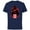 Navy, variant on Star Wars Darth Vader Dark Side Villains Tribal Gothic - Short Sleeve Cotton T-Shirt for Adults - Customized-Black
