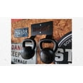 thumbnail image 2 of Dual Kettlebell Hanger, Double Kettlebell Storage, Wall Mounted Storage, Gym Organizer, 150 lb Capacity, MADE IN USA, 2 of 3