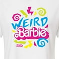 thumbnail image 3 of Barbie The Movie - Weird Barbie - Juniors Cropped Cotton Blend T-Shirt, 3 of 5