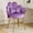 Purple-velvet, variant on Petal Makeup Vanity Chair with Back,Flower Cute Girls Desk Chair Comfy No Wheels,Modern Dining Chair,Small Accent Chair with Adustable Gold Legs&Bow Pillow for Home Office,Bedroom,Velvet,Pink