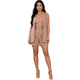 thumbnail image 1 of Conjunto 3 Piezas Chaleco, Top y Short, Estilo Casual Chic Moderno, Look Elegante para Mujer, 1 of 5