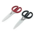thumbnail image 4 of KitchenAid Multi Purpose Shears Kitchen Scissors 1 2-Peice Set Custom Fit Blade Covers Black and Red, 4 of 15