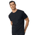 thumbnail image 3 of Gildan Softstyle Men Lightweight T-Shirt, Short Sleeve Crew Neck Modern Fit Black Tee, S, 3-Pack, 3 of 6