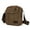 Khaki ( SMALL), variant on LAVA Small Canvas Crossbody Bag for Men Women Multi- Pockets Shoulder Purse Vintage Messenger Bags for Travel Work Business Black
