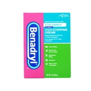 Benadryl Itch Stopping Cream Extra Strength 1 oz (Pack of 3)