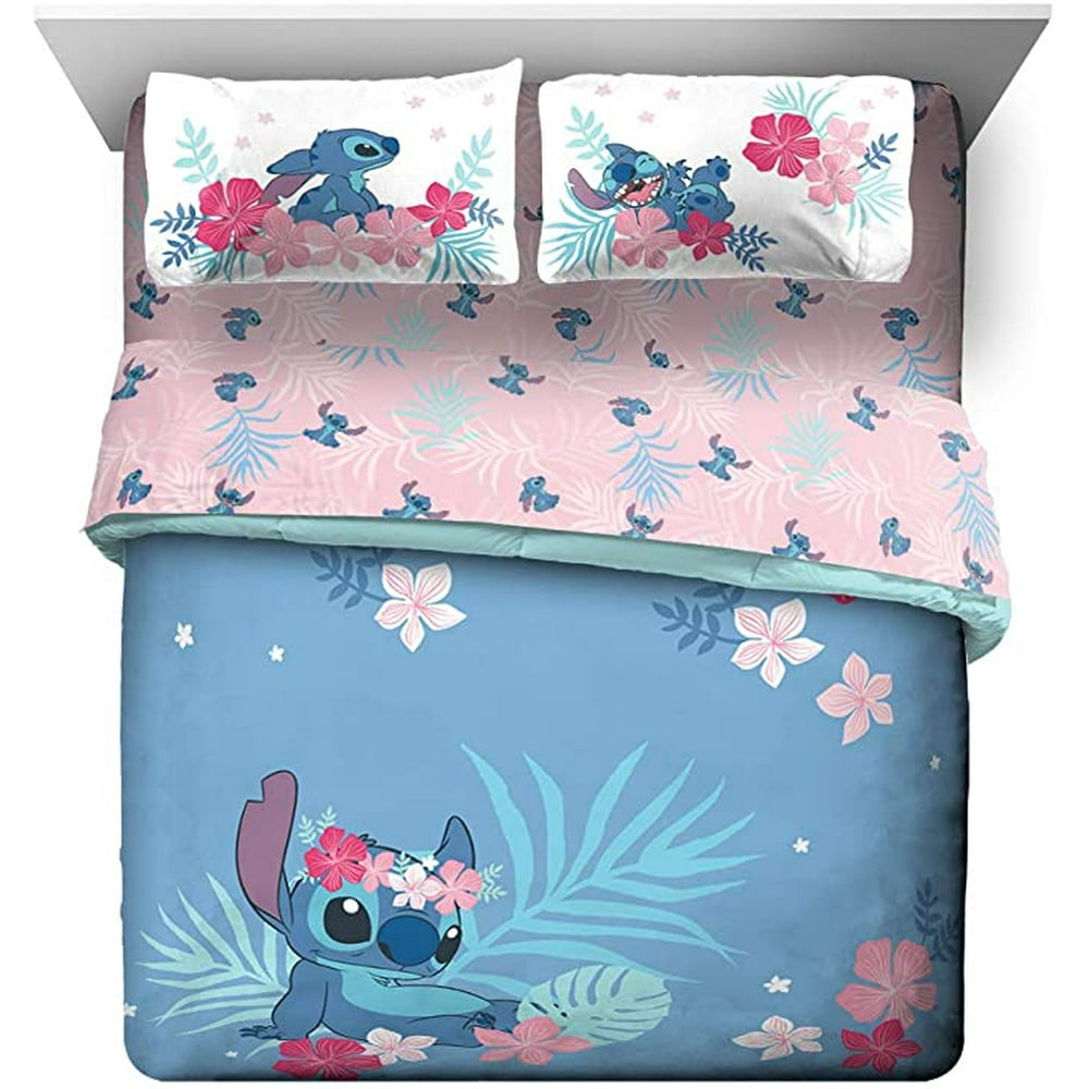 Jay Franco Disney Lilo Stitch Paradise Dream 7 Piece Queen Bed Set jay-franco-disney-lilo-stitch-paradise-dream-7-piece-queen-bed-set