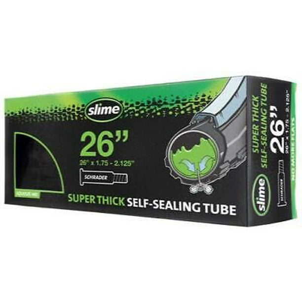 Slime Smart Tube Rubber Bike Tube 26 Dia. in.