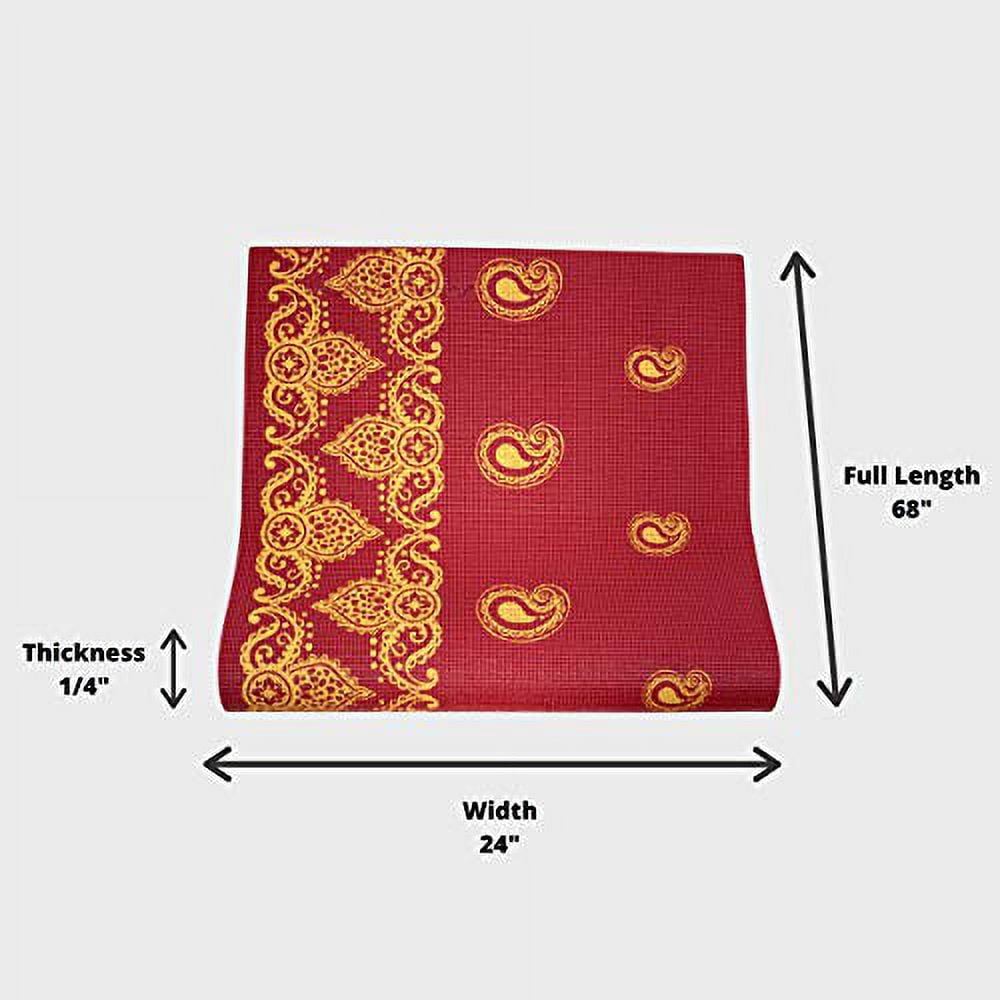 Wai Lana Yoga and Pilates Mat, Incense (Aquamarine)