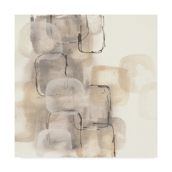 Trademark Fine Art 'Neutral Stacking II' Canvas Art by Chris Paschke