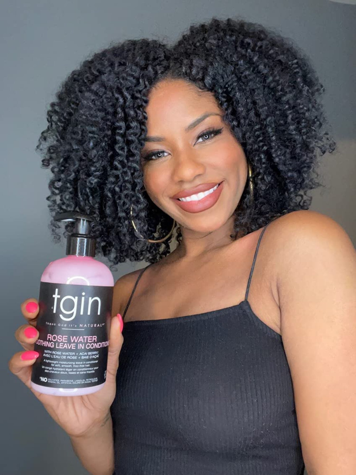 TGIN Rose Water Leave-In Conditioner – 12 oz