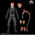 thumbnail image 4 of Origine Marvel Legends Series Retro Ghost Rider modelo luminoso de Skull Flame motocicleta 6 "figura de acción, 4 of 4