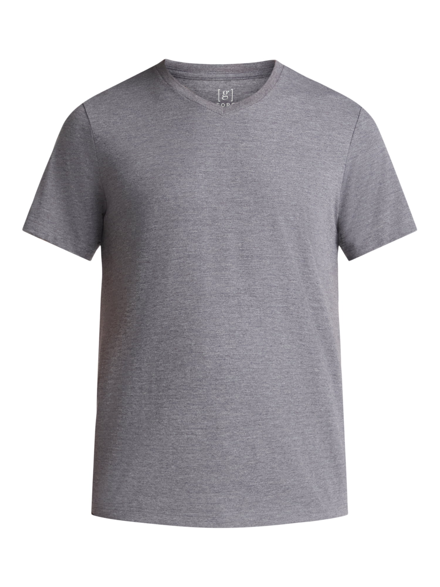 George Men's and Big Men's Lightweight V Neck Tee with Short Sleeves, 3-Pack, Sizes XS-3XL
