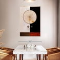 thumbnail image 3 of Elephant Stock Series Vii No. 5 Wall Art - Vertical Canvas Wall Art - Living Room Wall Decor - Abstract Canvas - Black And Red Decor By Hilma Af Klint - 32" x 48", 3 of 8
