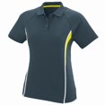 thumbnail image 1 of Ladies Rival Polo Xl Slate/Power Yellow/White, 1 of 1