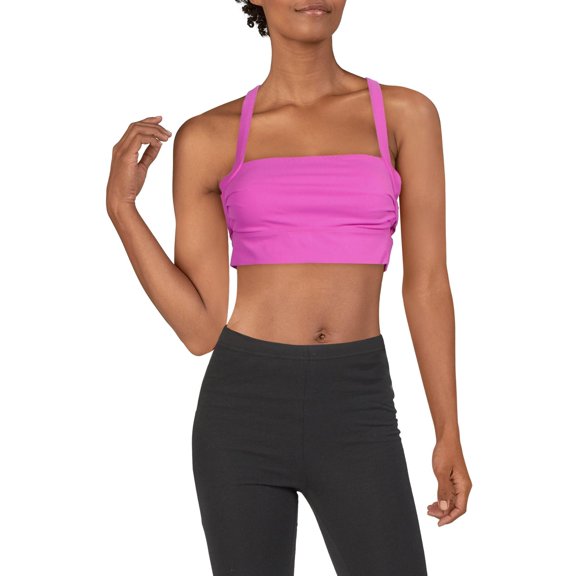 FP Movement by Free People Wave Rider Women's Cut Out Square Neck Sports Bra
