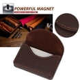 thumbnail image 3 of Homelove PU Leather Business Card Holder, Business Card Case with Magnetic Shut for Men & Women, Holds 25 Business Cards,Black, 3 of 7