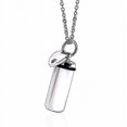 thumbnail image 1 of Love Stainless Colgante de píldora de acero, joyería, colgante de urna, collar de botella de perfume de acero de titanio, accesorios para hombres y mujeres, 1 of 5