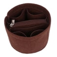 thumbnail image 3 of Milaget Bucket Bag Liner Fashion Bag Liner with Compartments Bucket Type Keep Small Coffee, 3 of 7