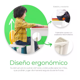 thumbnail image 5 of Mesa Didactica Con Juego De Bloques Para Niños Incluye Silla, 5 of 5