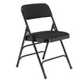 thumbnail image 6 of National Public Seating 2310 Triple Brace Steel Folding Chair, Black (4 Pack), 6 of 7