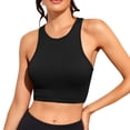 thumbnail image 3 of Backless Workout Tops for Women Sleeveless Tank Tops for Women Open Back T-Shirt Yoga Running Shirts for Women Oversized Racerback Breathable Tee, 3 of 6