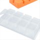 thumbnail image 2 of Contenedores para Derretir - Moldes de Plástico Transparentes Vacíos de 8 Cavidades para Derretir - Paquetes de 50 Cubos y Conchas para Tartas y Derretir, 2 of 5