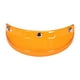 thumbnail image 1 of Visera de casco de motocicleta Macarena retro a presión con 3 botones Naranja transparente, 1 of 7