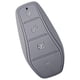 thumbnail image 2 of Funda de silicona para llave de coche, protección para mando a distancia de entrada, funda para llavero Gris, 2 of 9