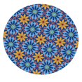 thumbnail image 4 of Nappe Ronde Antidérapante Imperméable Bord Élastique Protecteur de Table Style 4, 4 of 9