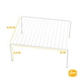 YBM Home White Wire Helper Shelf Organizer and Storage Rack