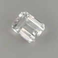 thumbnail image 4 of Certified Natural 1.75 Carat White Topaz Emerald Shape Step Cut 8x6 mm Loose Gemstone April Birthstone, 4 of 6