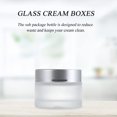 thumbnail image 3 of HUGFEGWE 10pcs Bottled Cream Dispensers Cream Mask Storage Holder Glass Cream Dispenser Cream Boxes Cosmetics Bottles Cream Jars Cream Cases Cosmetic Empty Jars Cosmetic Containers U2536-17707, 3 of 9