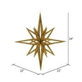 thumbnail image 2 of Vickerman 24" Gold Iridescent Star Christmas Ornament, 2 of 2